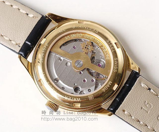 PATEK PHILIPPE手錶 2019最新款情侶對表 百達翡麗月相系列 百達翡麗高端情侶腕表  hds1421